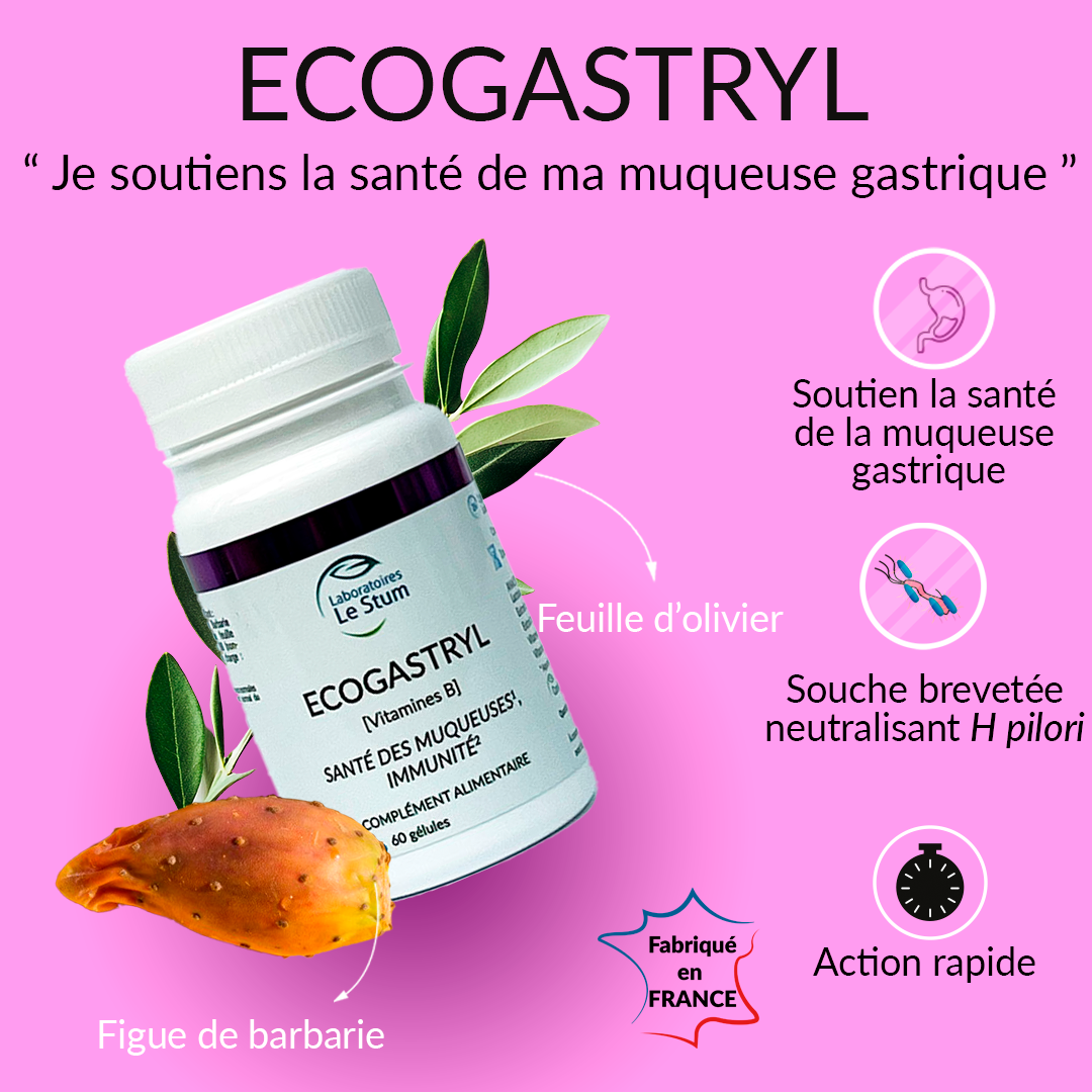 Le Stum Écosystème intestinal Ecogastryl confort digestif