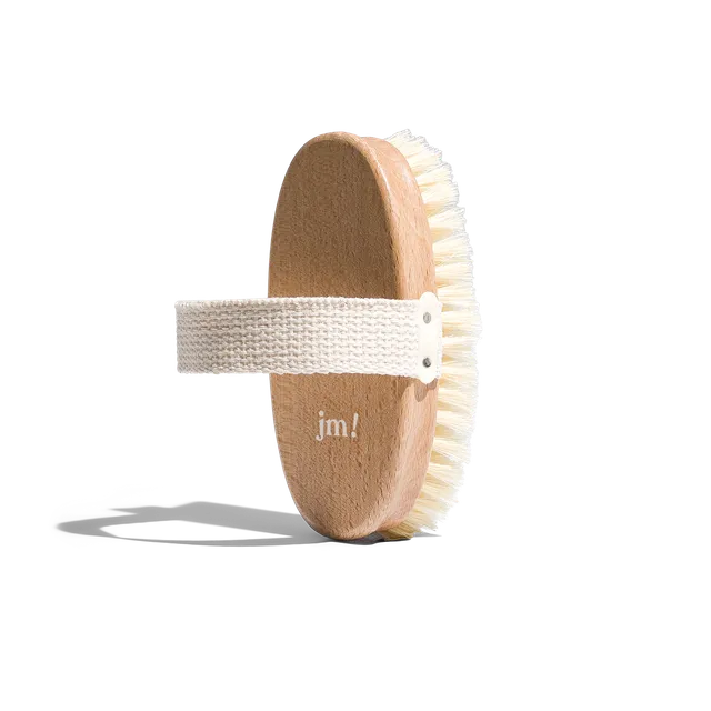 Jolly Mama Brosse corps brosse exfoliante coton naturel