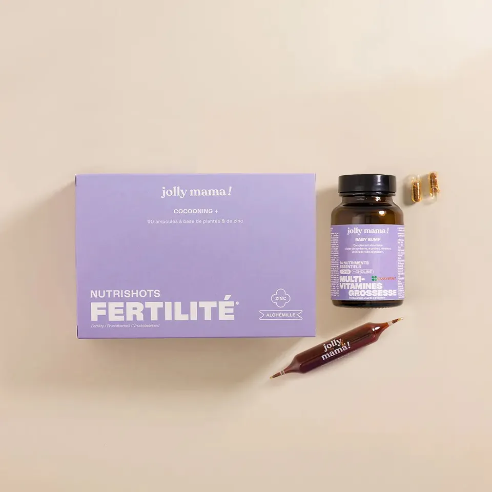 Jolly Mama Pack Conception et Stress Lot Zinc Fertilité Plantes