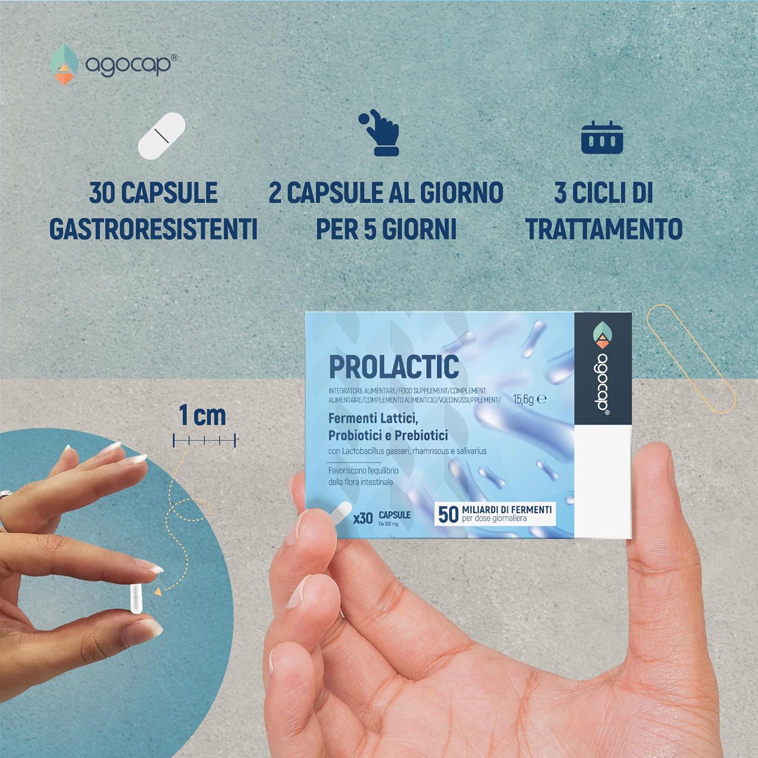 Agocap Benessere Intestinale ProLactic probiotique digestion
