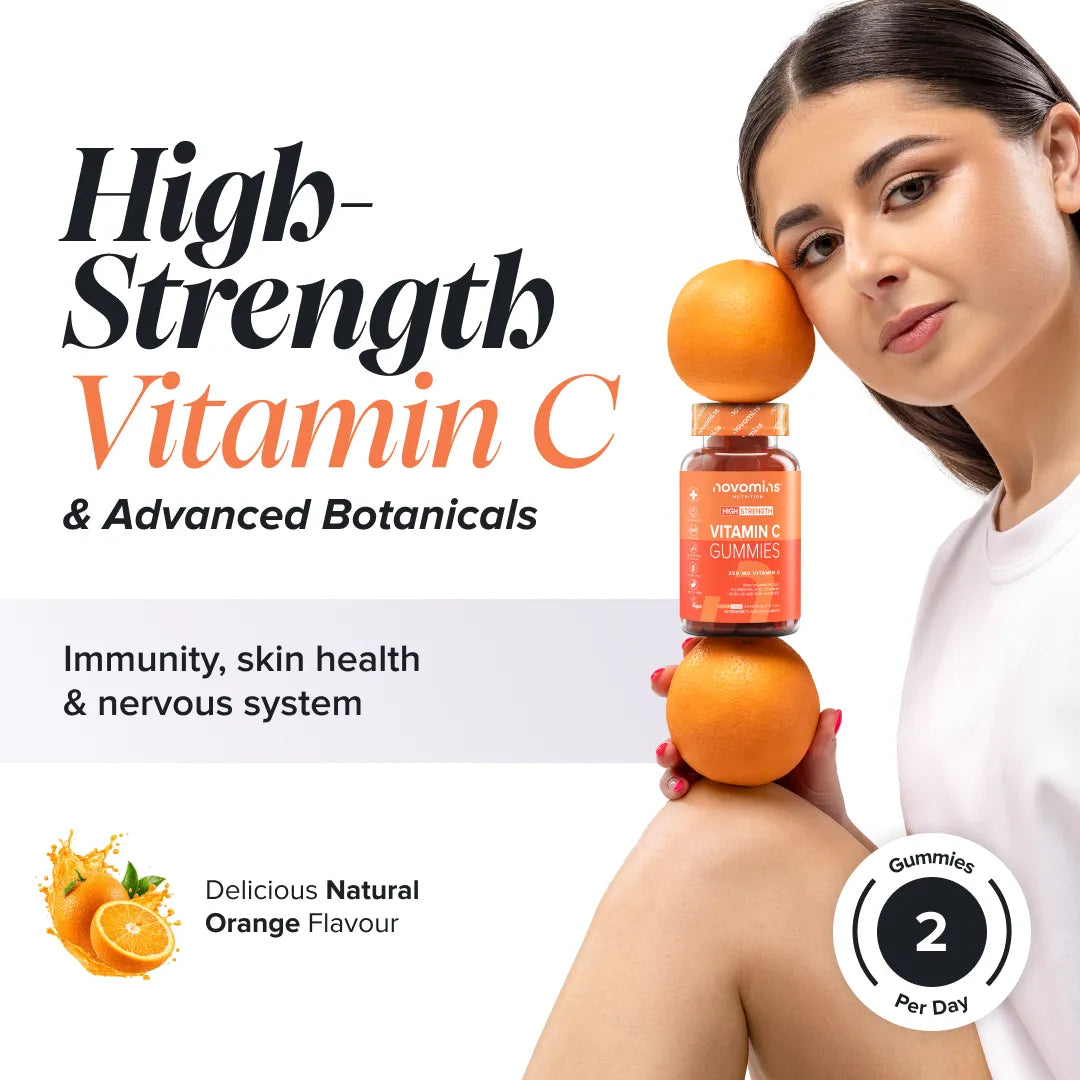 Novomins Immunité Gummies Vitamine C zinc sureau