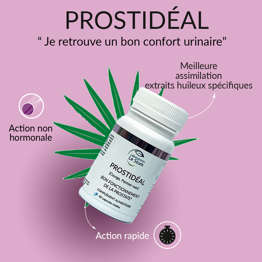 Le Stum Prostidéal complément prostate confort urinaire