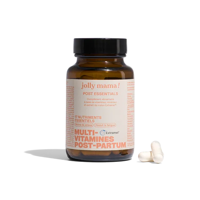 Jolly Mama Post Essentials complément post-partum 2 gélules 1 mois