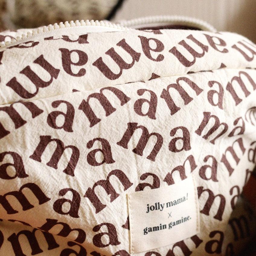 Jolly Mama Gamin Gamine x Jolly Mama kit Mamaload cacao