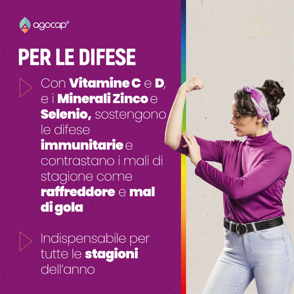 Agocap Stress e Stanchezza Multivitamin Donna multivitamine femme