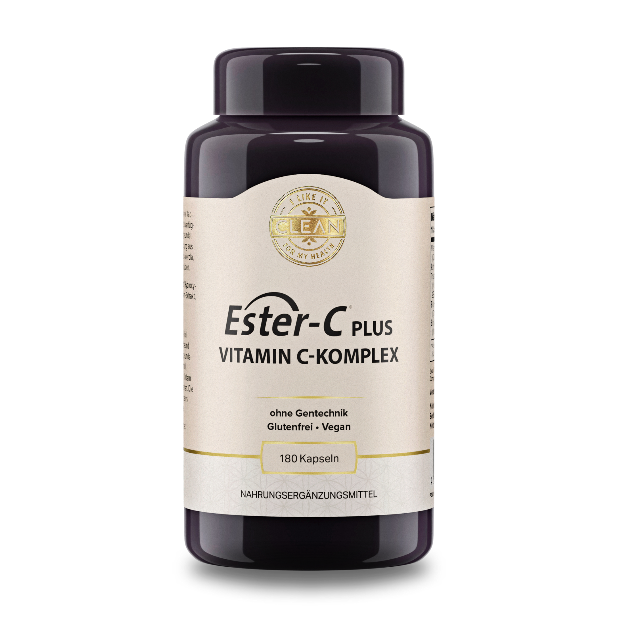 i like it clean Ester-C Plus gélules 180 vitamine C 500 mg