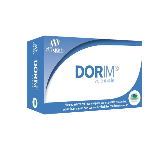 Dergam Sommeil & Tonus Dorim complément alimentaire gélules
