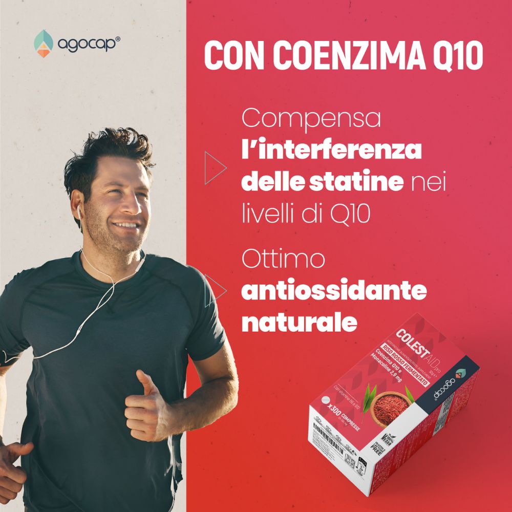 Agocap Colestaid PRO riz rouge complément 300 gélules cholestérol