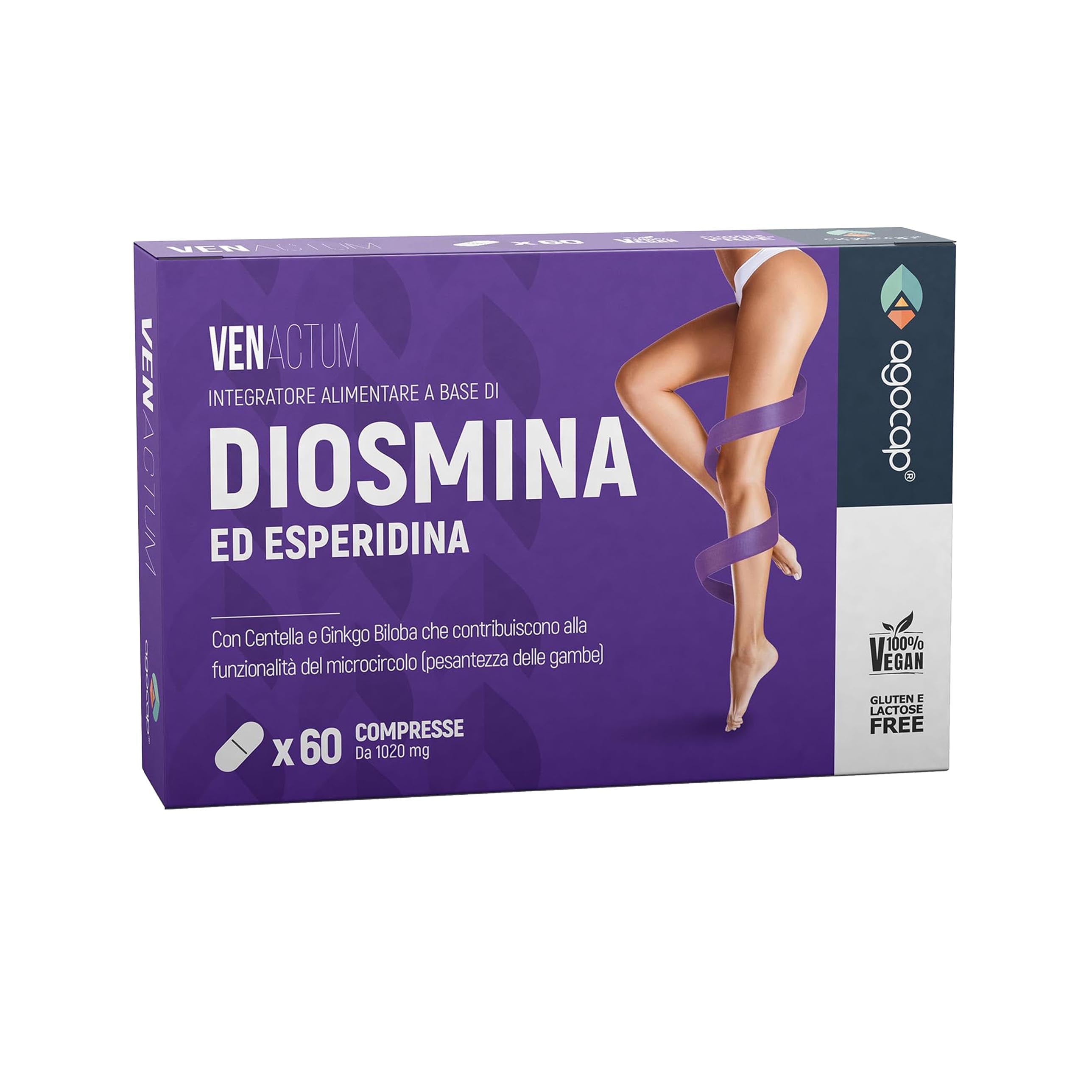 Agocap Venactum complément circulation diosmine gélules