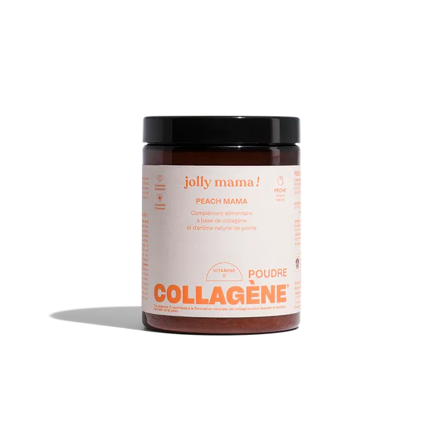 Jolly Mama Peach Mama Collagène Marin Pêche 1 Mois Peau