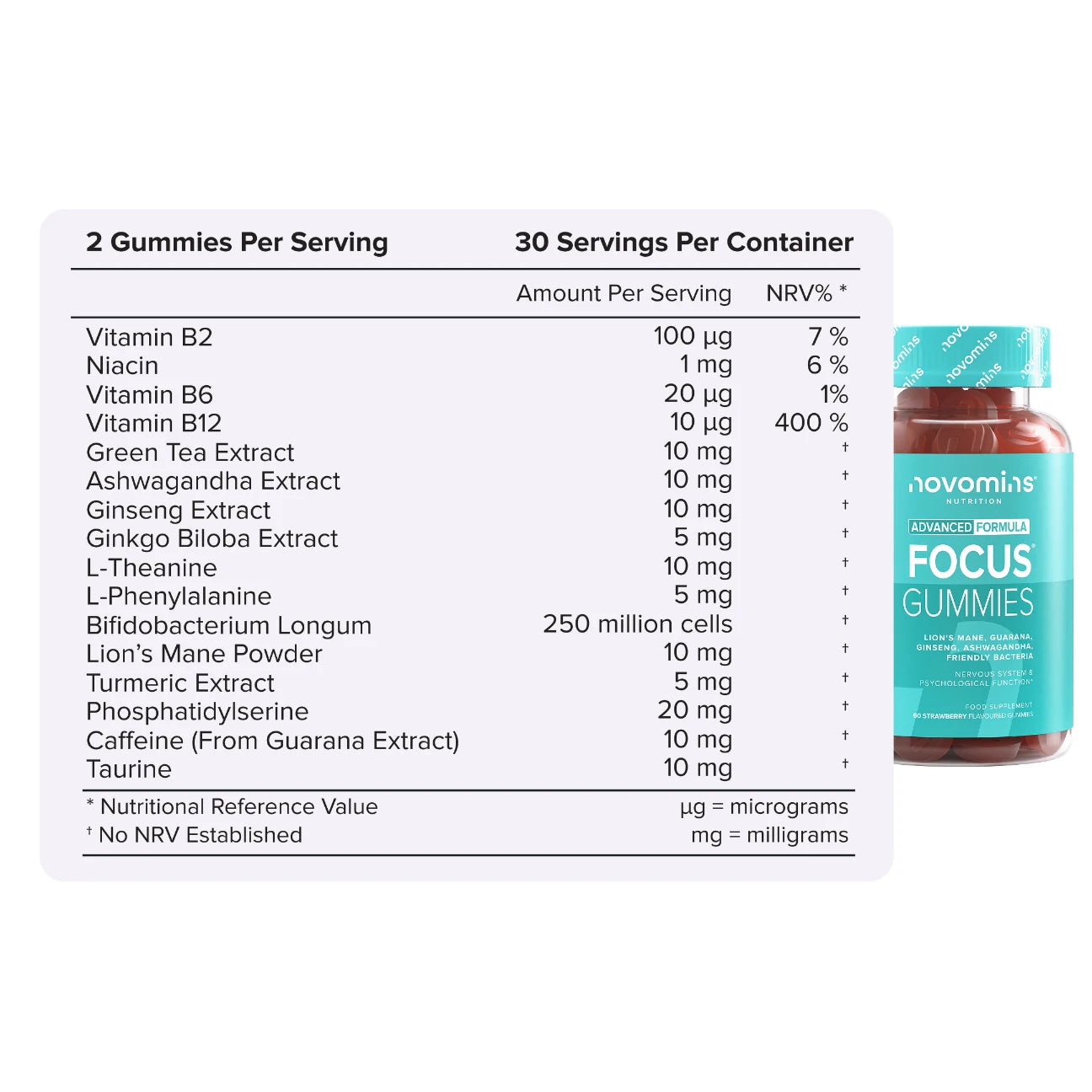 Novomins Coffrets Bundle Focus Maman & Moi concentration