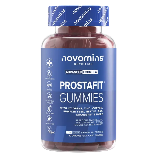 Novomins Prostafit Gummies homme zinc ortie courge