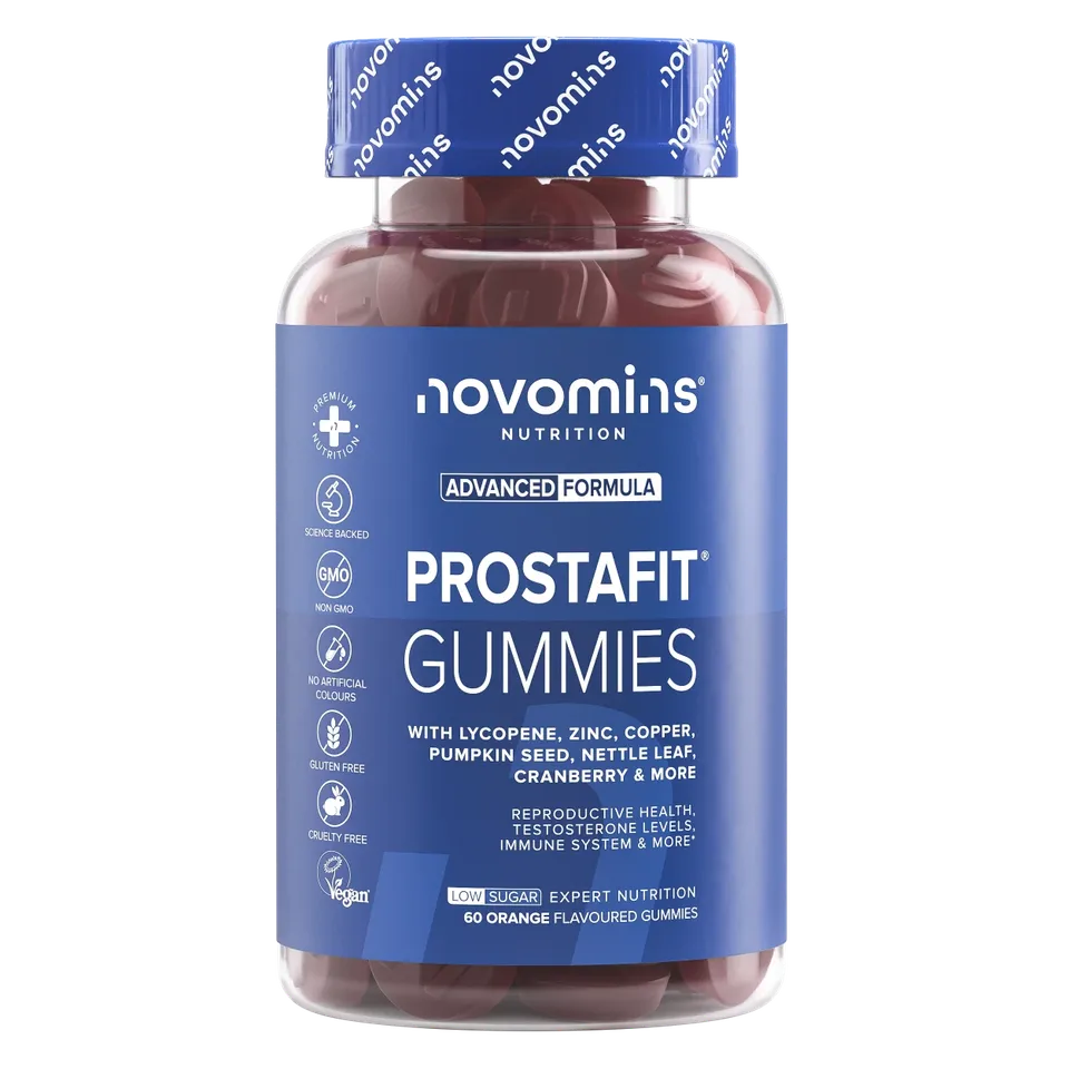 Novomins Prostafit Gummies homme zinc ortie courge