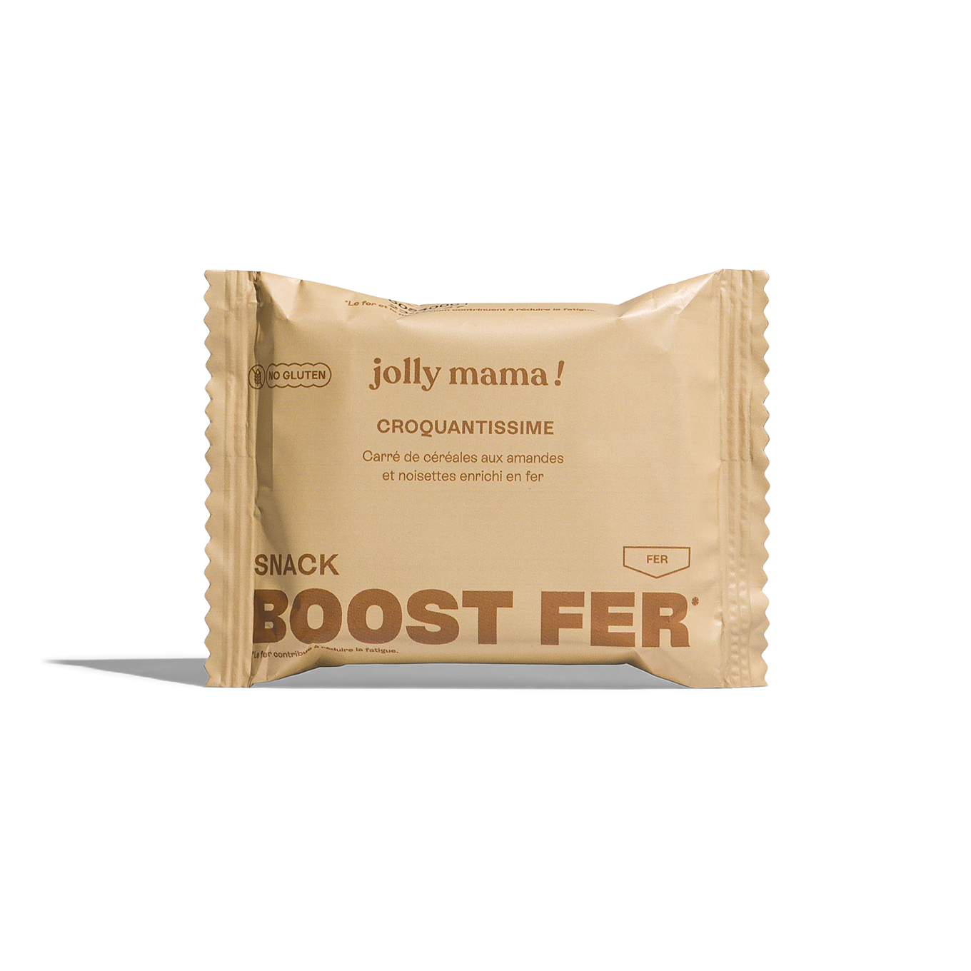 Jolly Mama Croquantissime snack fer noisettes sans gluten