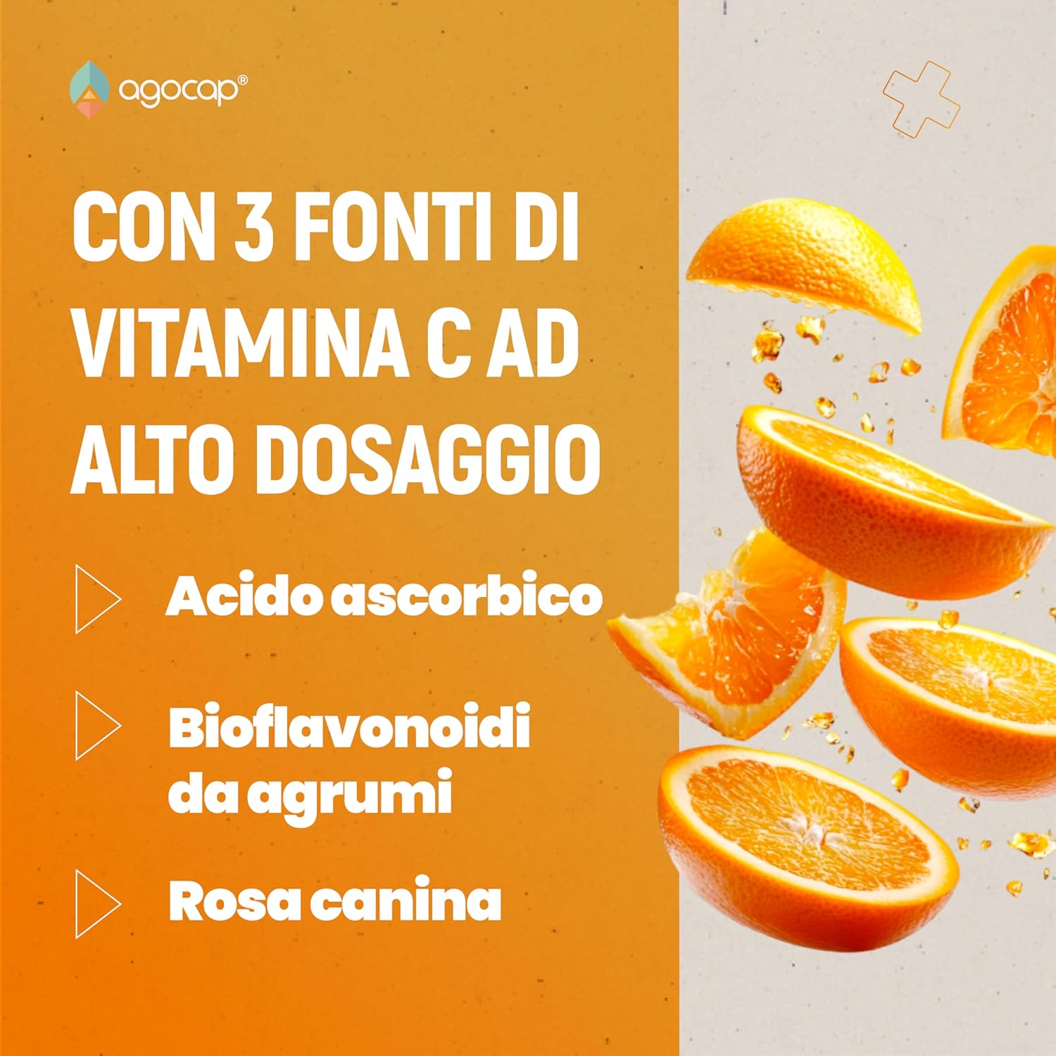 Agocap Vitamina C Extra Forte comprimés 160 immunité