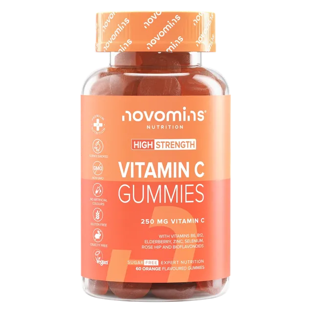Novomins Immunité Gummies Vitamine C zinc sureau