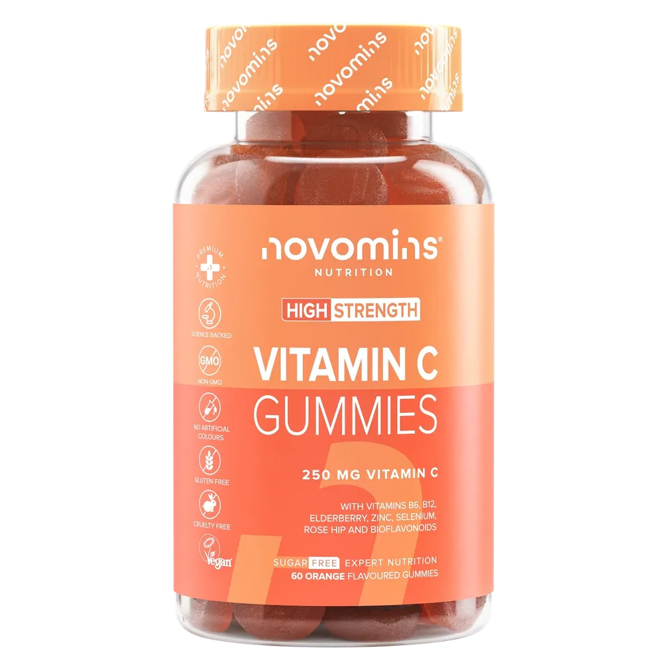 Novomins Immunité Gummies Vitamine C zinc sureau