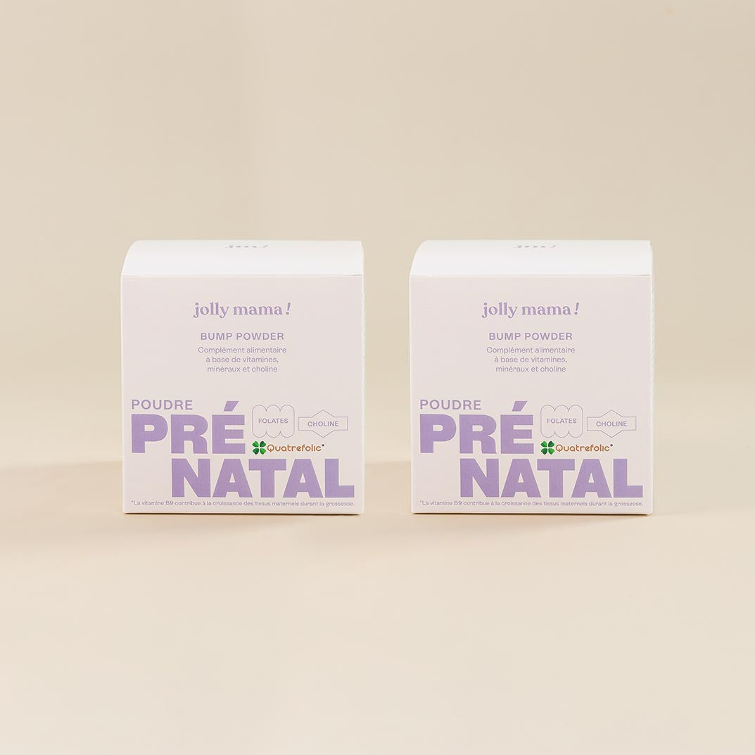 Jolly Mama Bump powder prénatal poudre 1 mois folates