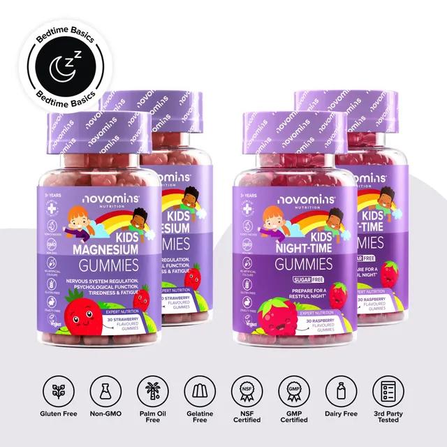 Novomins Coffrets Enfants Essentiels du Coucher magnésium