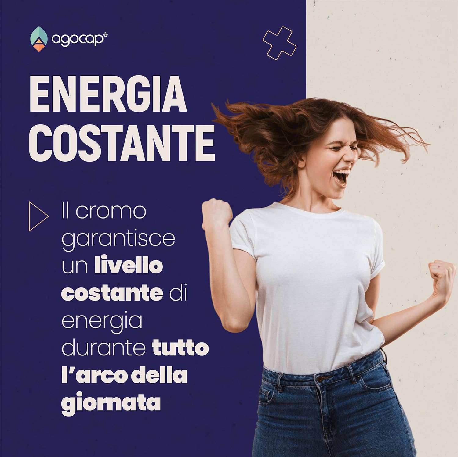 Agocap Vitamine e Minerali Chrome Picolinate gélules glycémie