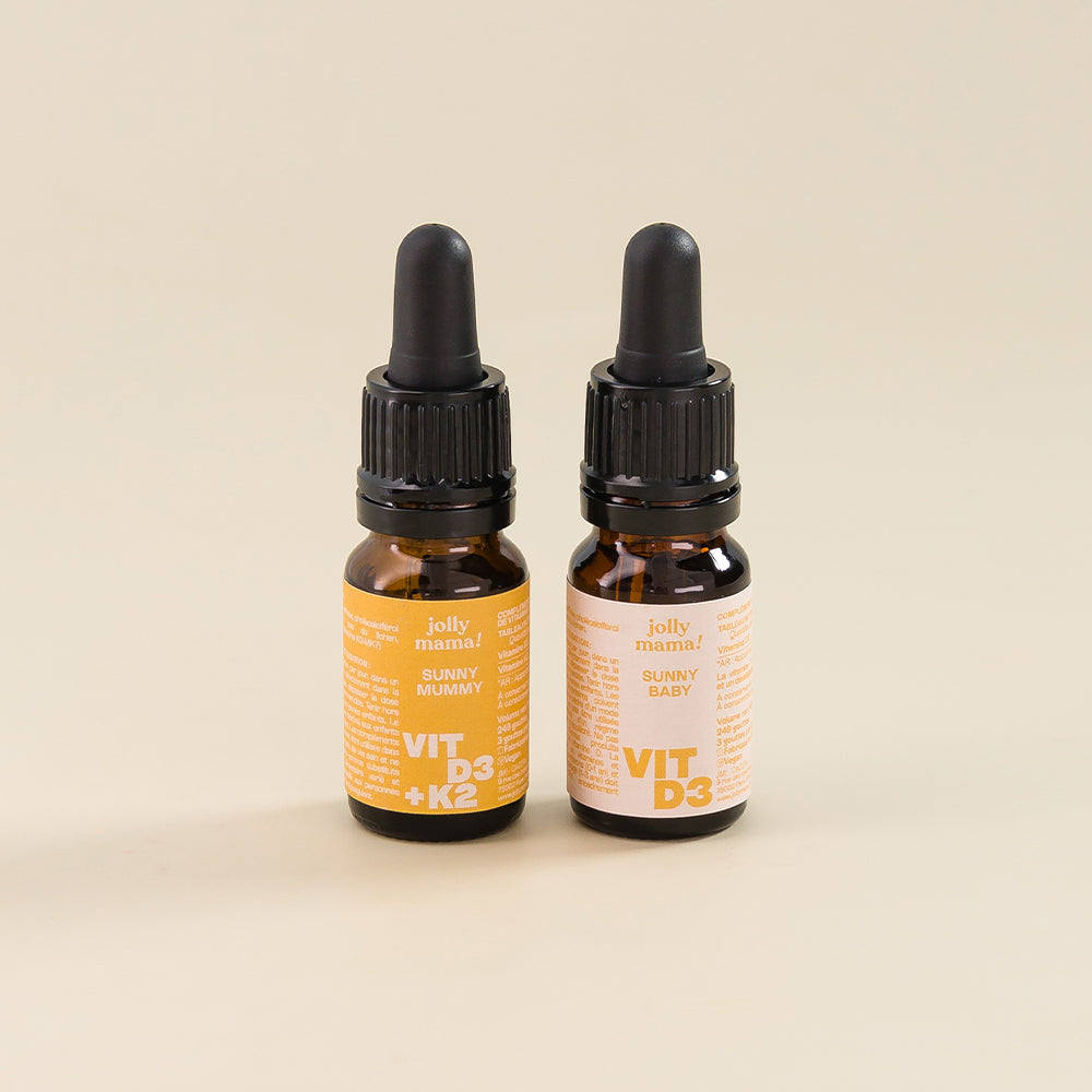 Jolly Mama Lots et packs Vitamine D Mama & Baby pack duo D3