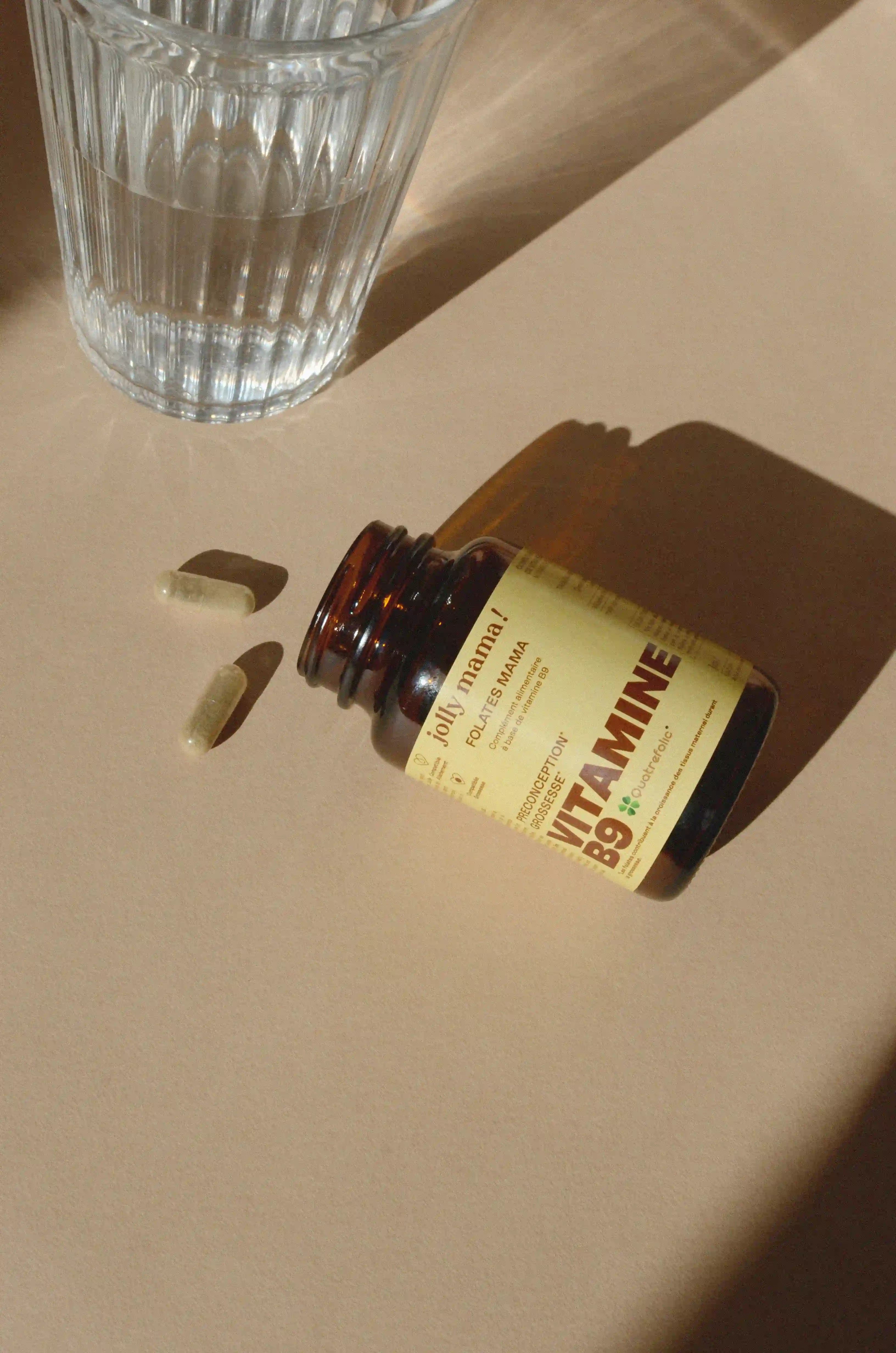 Jolly Mama Folates Mama Vitamine B9 1 Mois 400 µg Grossesse