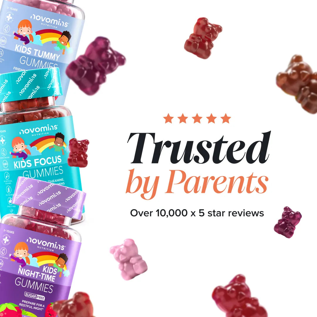 Novomins Vitamine C Enfants gummies sureau immunité