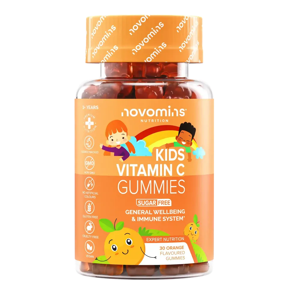 Novomins Vitamine C Enfants gummies sureau immunité