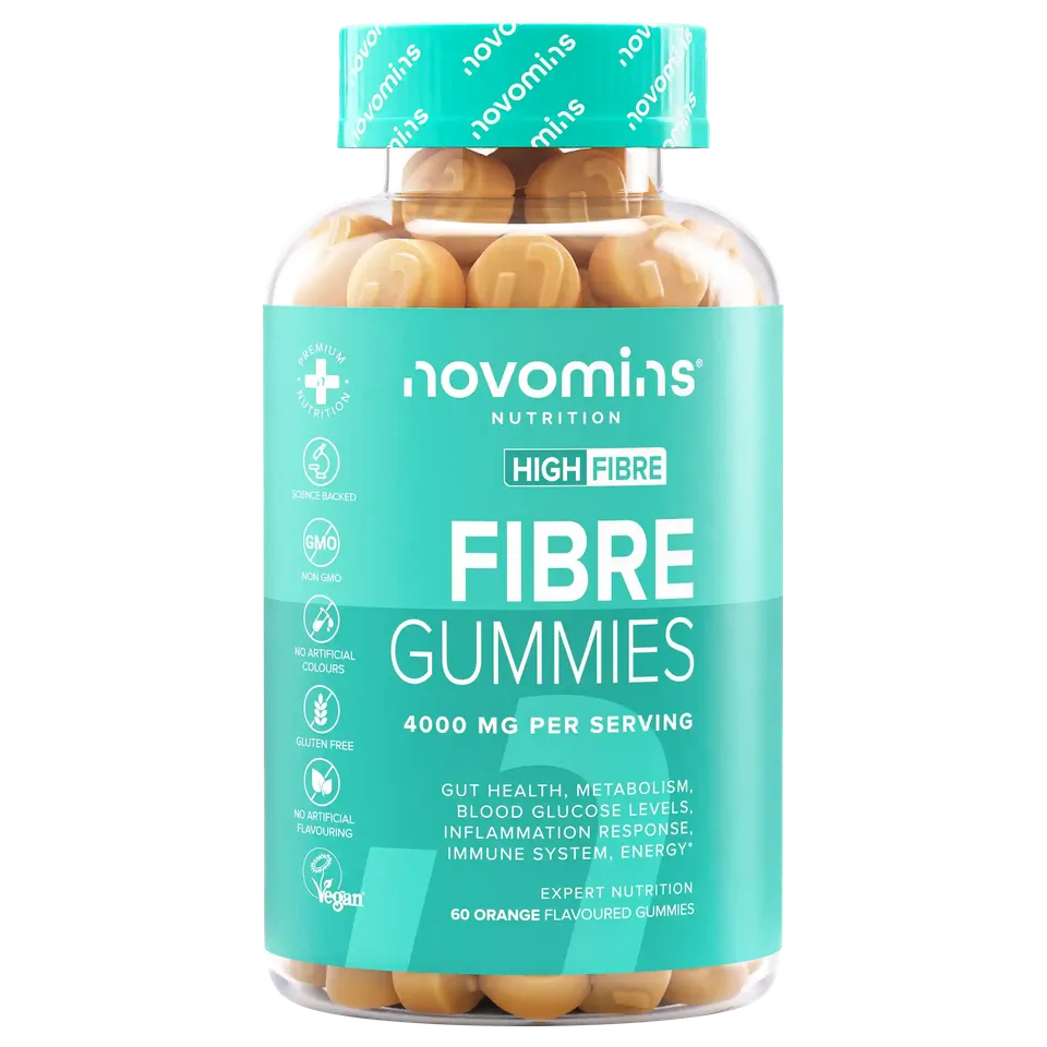 Novomins Gestion du poids Gummies de fibres transit inuline