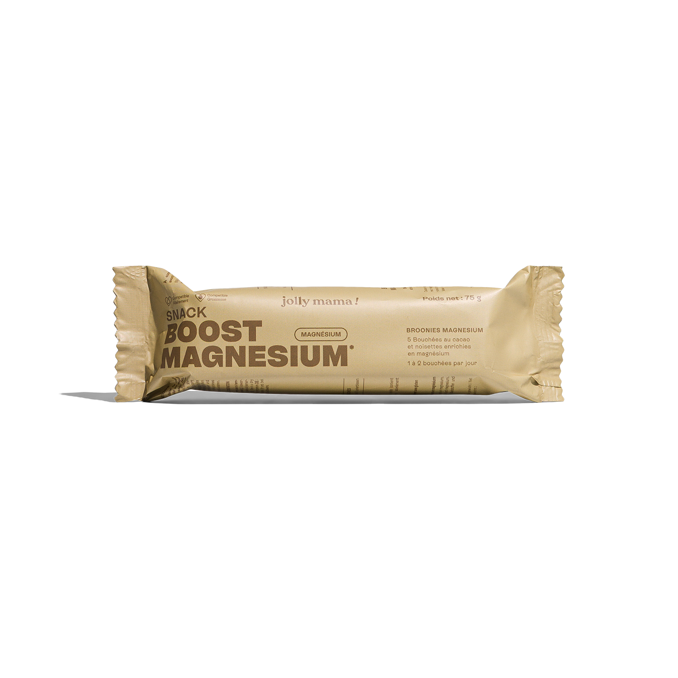 Jolly Mama Broonies magnésium snack brownie cacao 1 produit