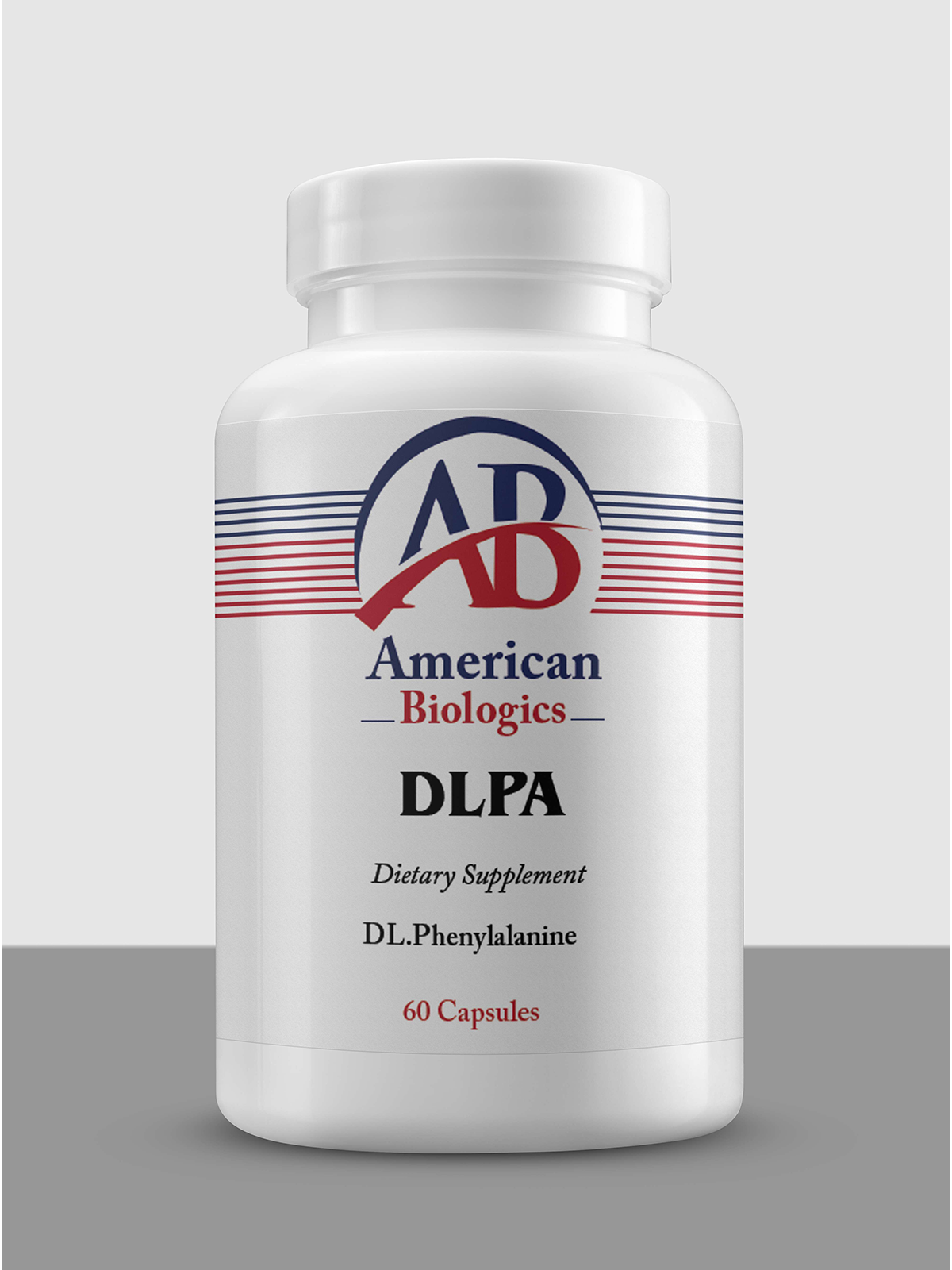 American Biologics DLPA gélules phénylalanine 750mg 60