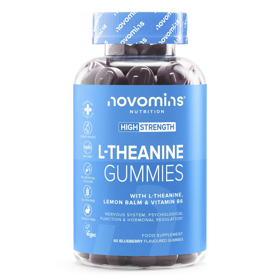 Novomins Esprit & humeur Gummies L-Théanine Mélisse calme
