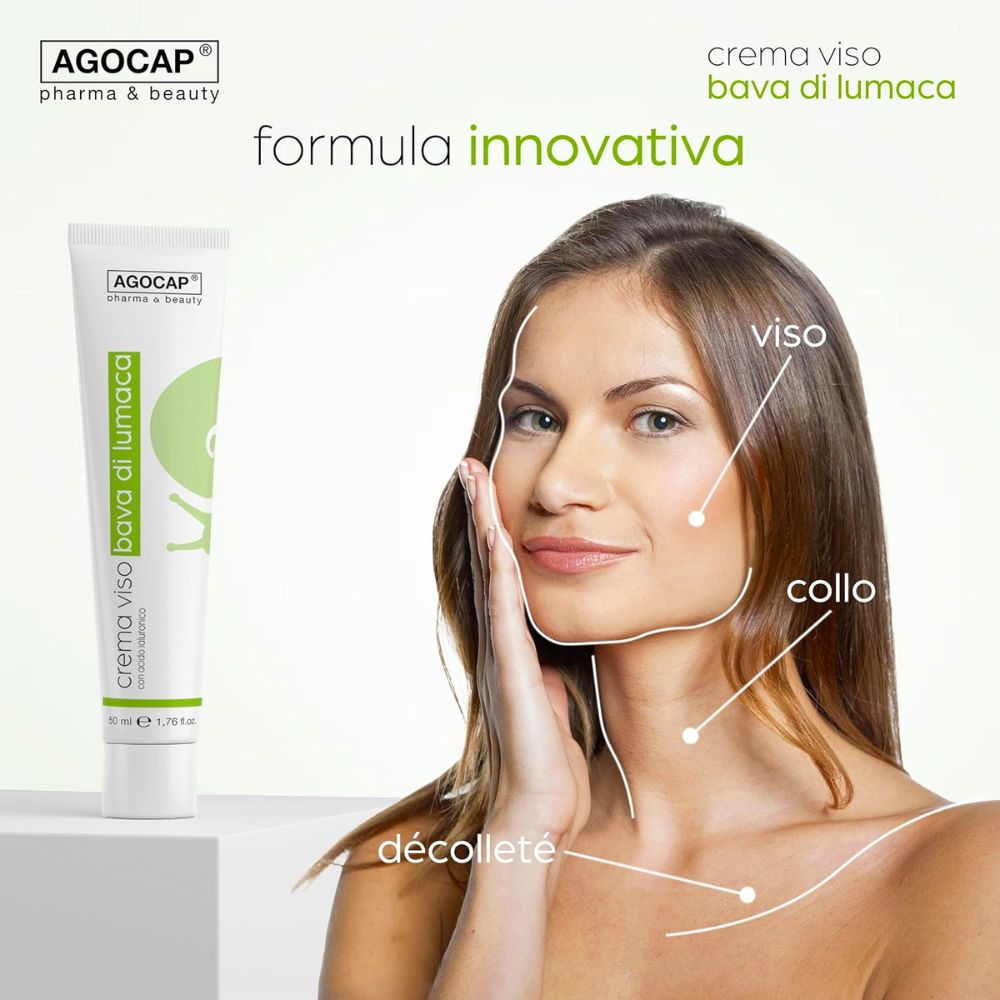 Agocap Skincare Bave Escargot crème visage 50 ml