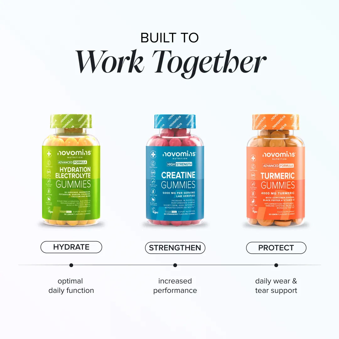 Novomins Sport & Endurance Hydratation Électrolytes Citron