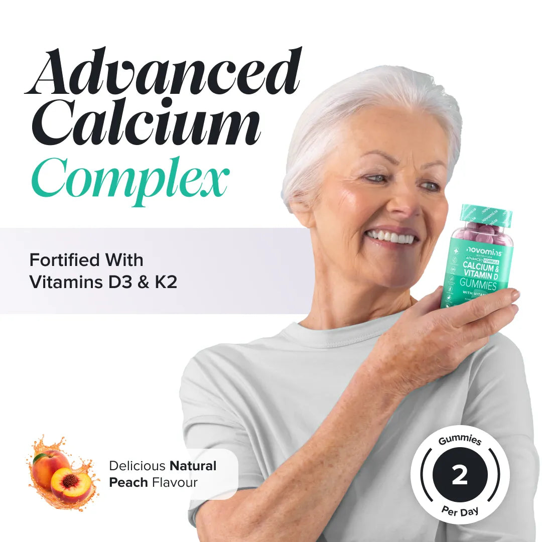 Novomins Os Gummies Calcium Vitamine D & K2 os dents