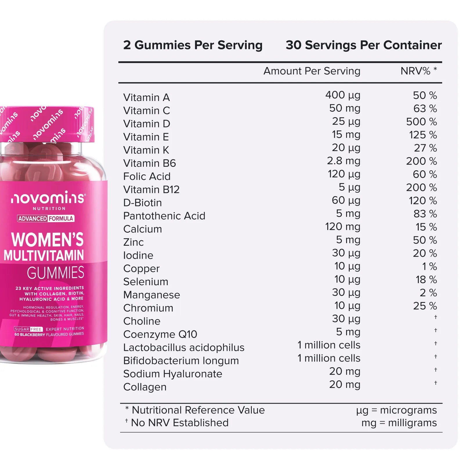 Novomins Coffrets Packs Women GLP-1 Bundle Femmes Fibre