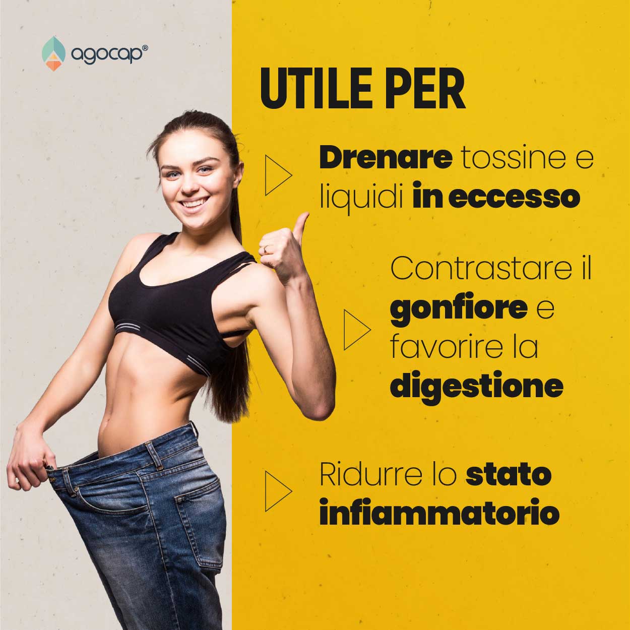 Agocap Detox Bromelina Forte complément drainant pissenlit