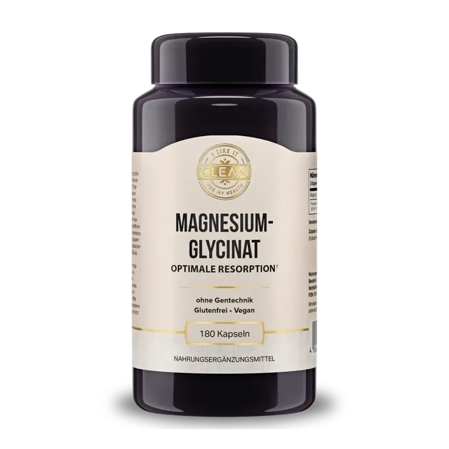 i like it clean Magnésium Glycinate gélules 180 muscles nerfs