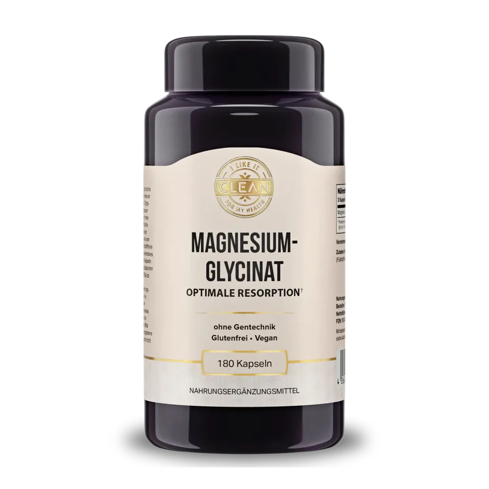 i like it clean Magnésium Glycinate gélules 180 muscles nerfs