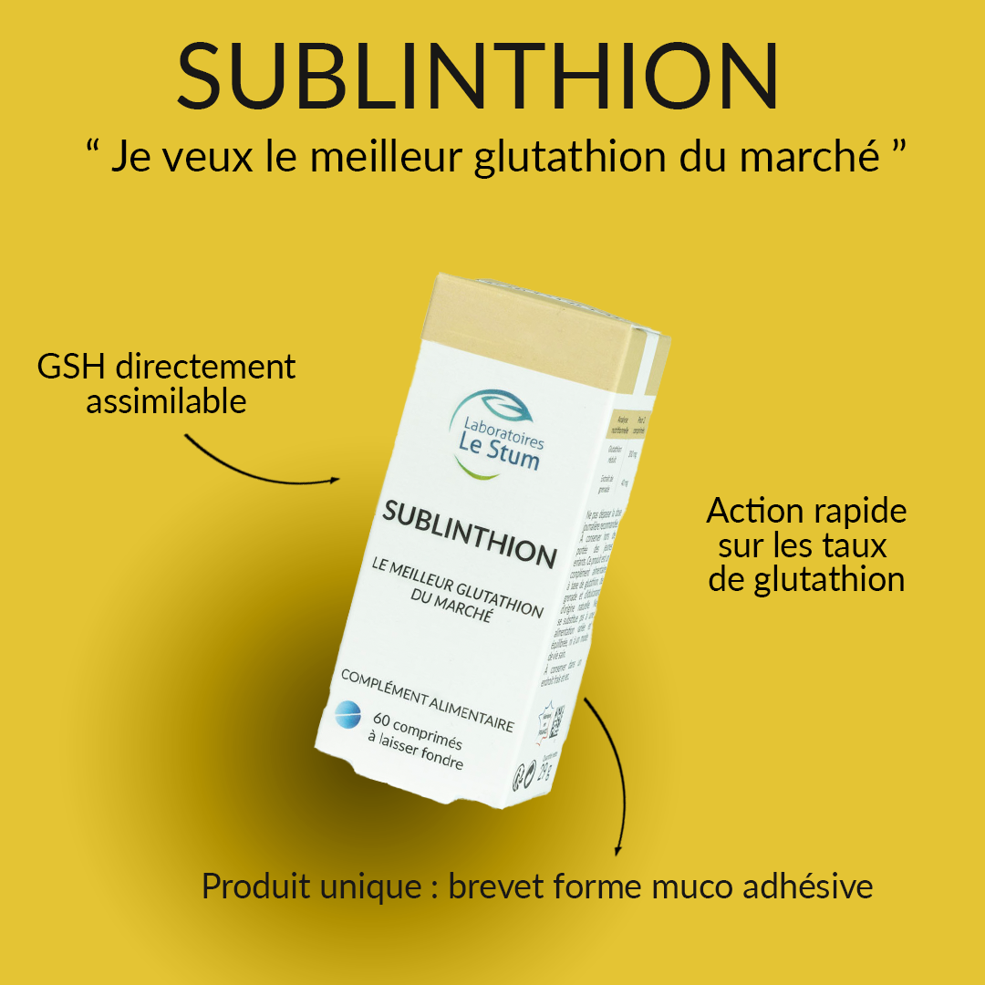 Le Stum Détoxifiant SUBLINTHION complément glutathion immunité
