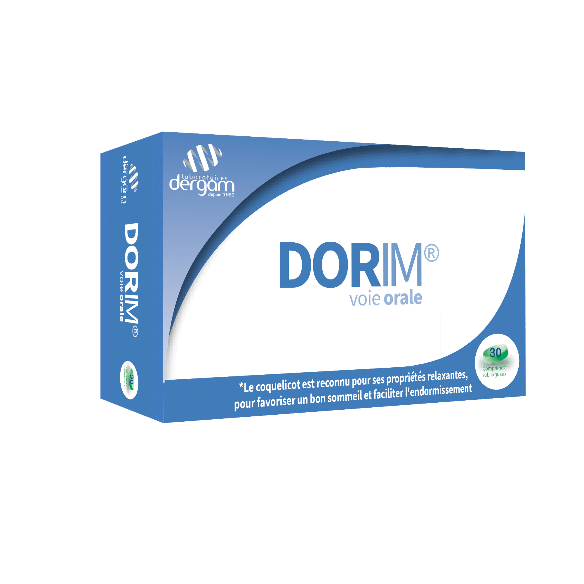 Dergam Sommeil & Tonus Dorim complément alimentaire gélules