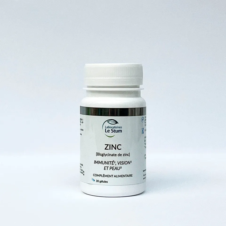 Le Stum Vitamines ZINC gélule zinc immunité peau