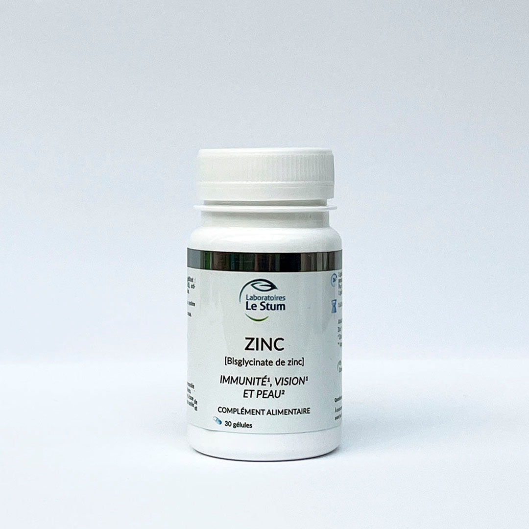 Le Stum Vitamines ZINC gélule zinc immunité peau