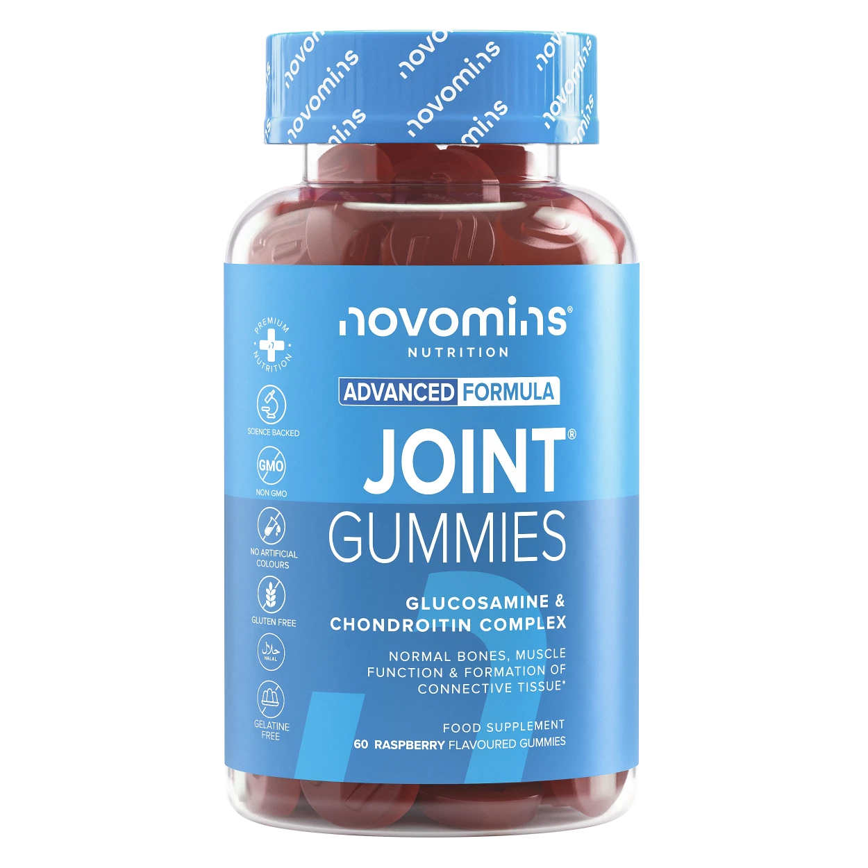 Novomins Os Gummies Articulations glucosamine curcuma