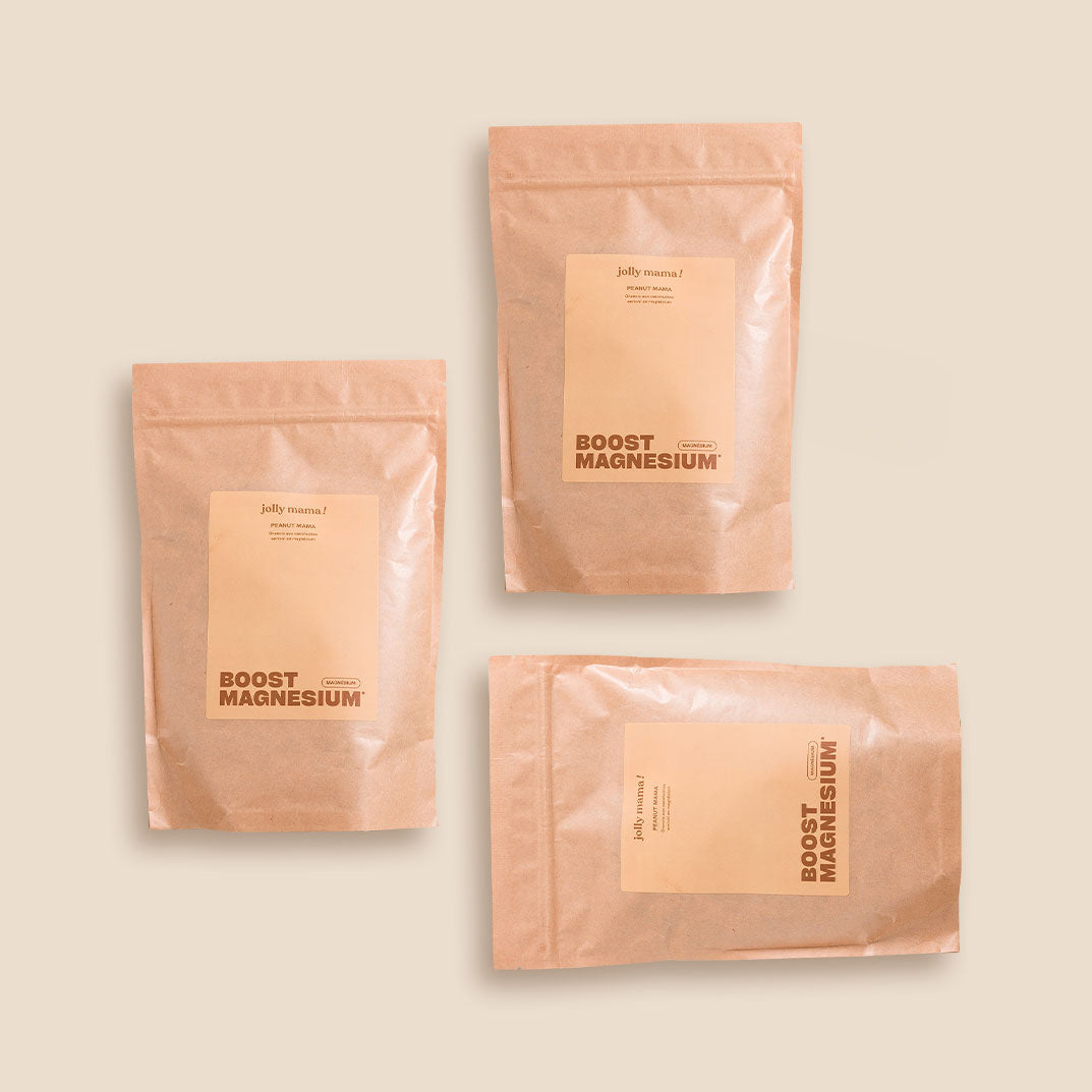 Jolly Mama Peanut Mama granola cacahuète 1 produit magnésium