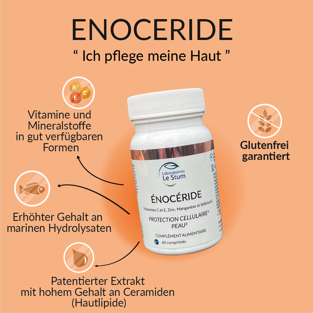 Le Stum Enoceride complément peau céramides DE anti-âge
