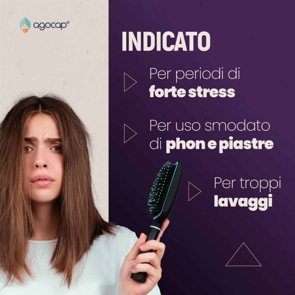 Agocap Cherabiotin biotine kératine cheveux
