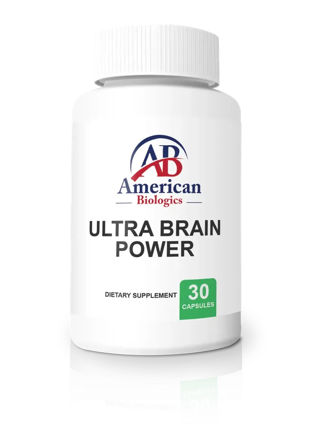 American Biologics Ultra Brain Power gélules mémoire bacopa