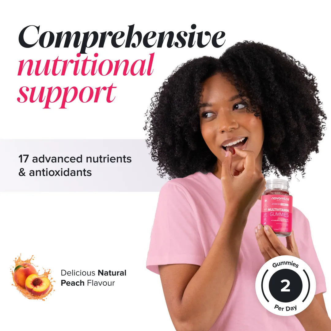 Novomins Multivitamines Gummies 17 Vitamines Énergie