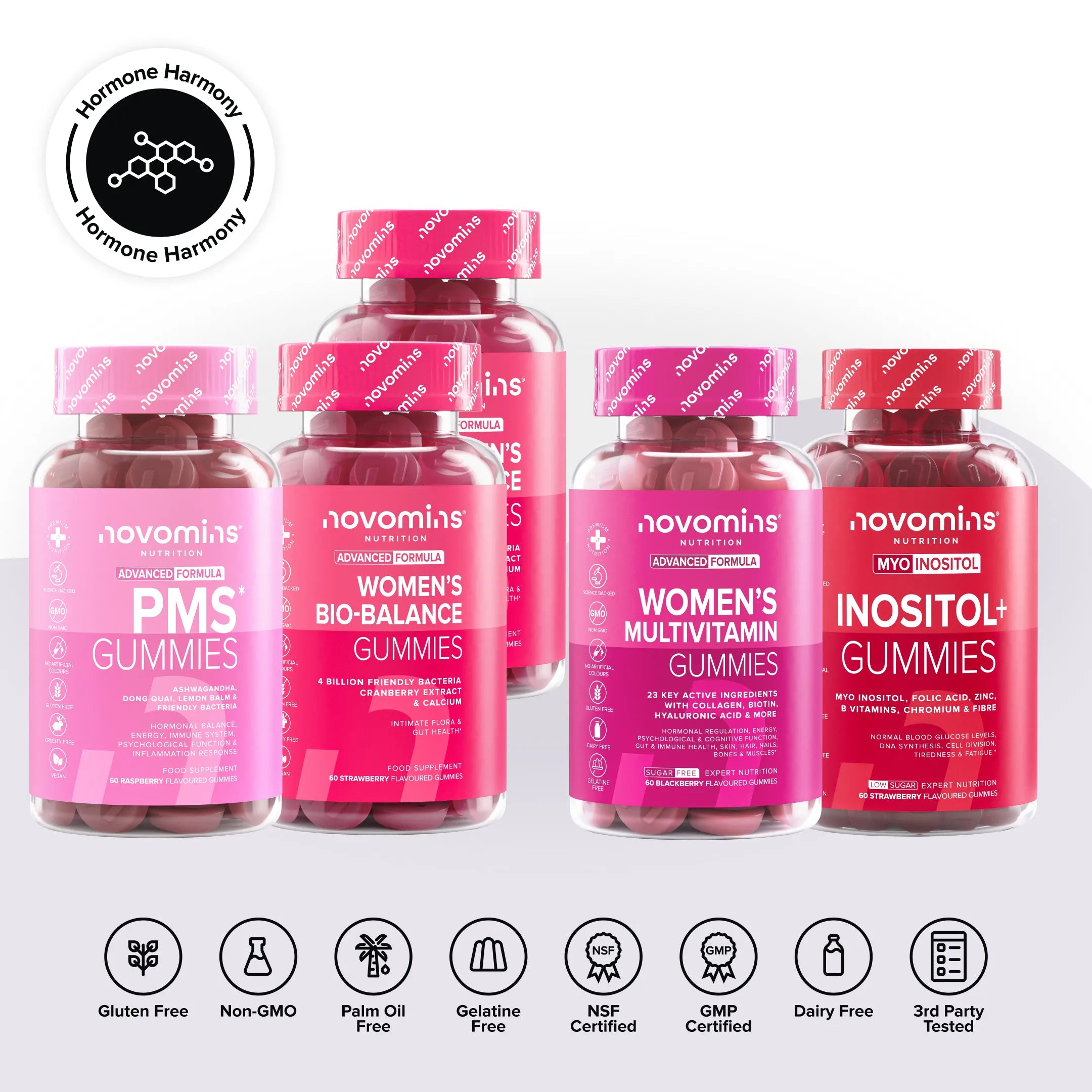 Novomins Harmonie Hormonale Coffret Femmes Équilibre